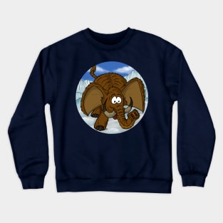 The Woolly Mammoth is woolly! Crewneck Sweatshirt